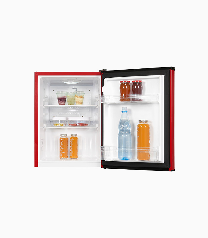 Exquisit Mini-Kühlschrank KB60-V-090E weissPV, 52 Liter Volumen, Mini  Kühlschrank für Getränke